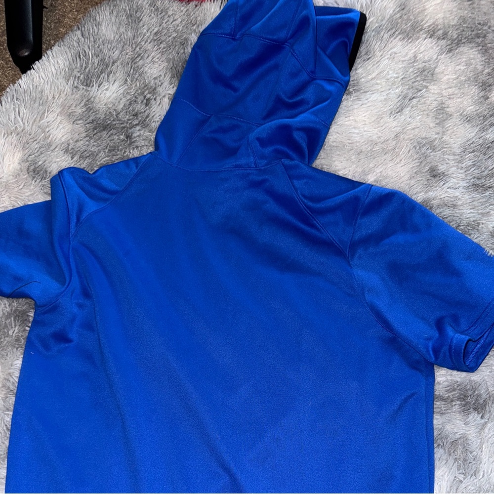 Nike Dri-FIT Royal Blue Hoodie - Picture 7 of 9